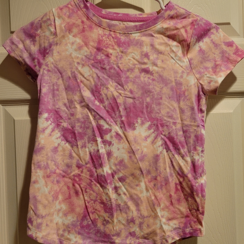 Pink and Purple Tye Dye Shirt
